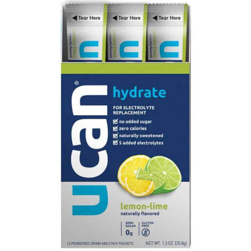 Image of UCAN Hydrate Lemon-Lime 12 Sachets
